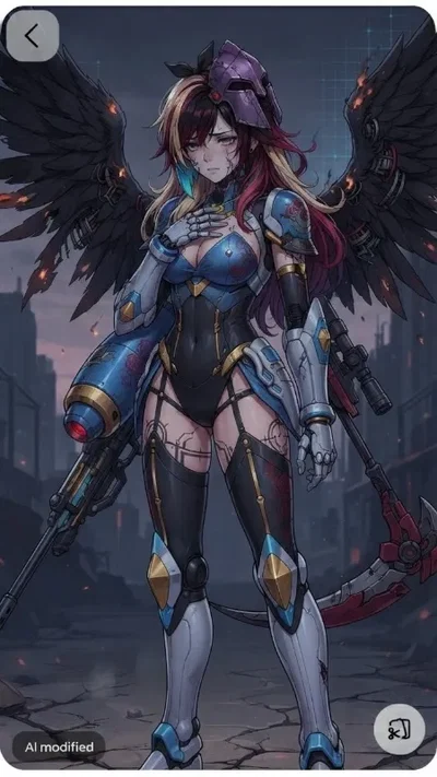 Angel your recovering serial killer android girlfriend 