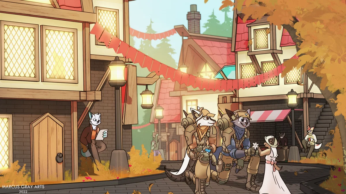 The Town of Knott | Furry World RPG