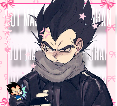 Prince of all saiyans; Vegeta