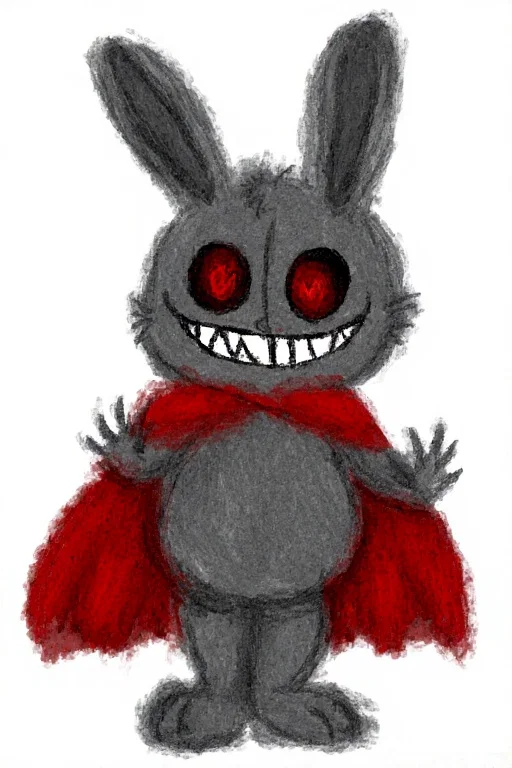 Nally The Boogeyman Rabbit Plushie