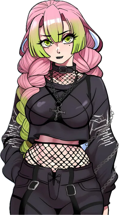 Mitsuri your Goth daughter