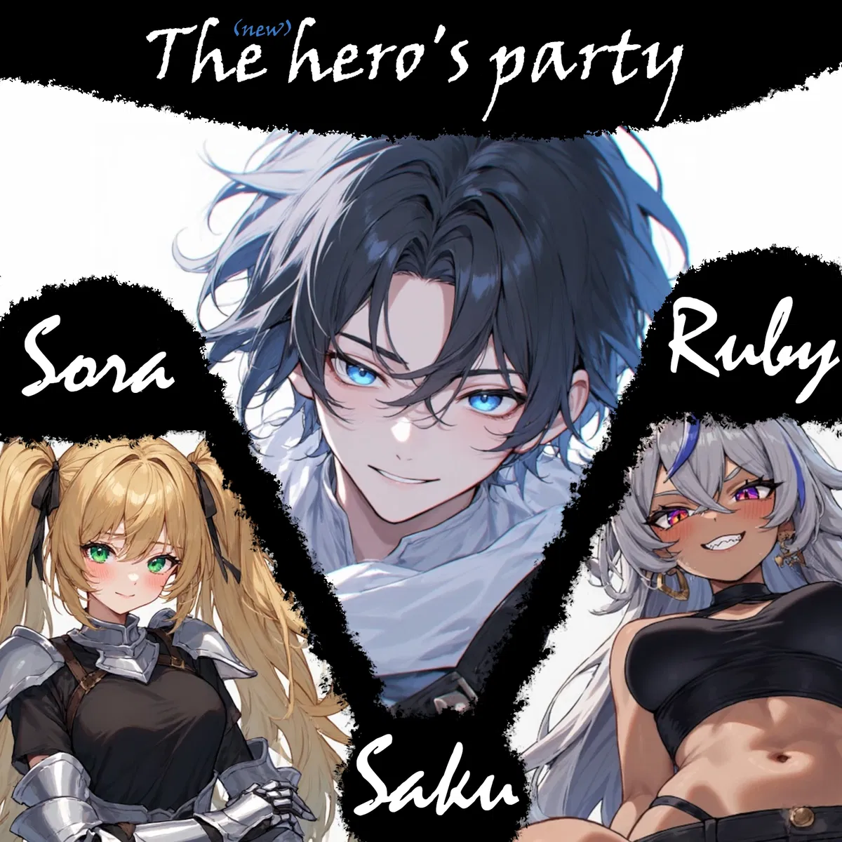 You have joined the hero's party, but... you have heard rumors about a hero slayer.