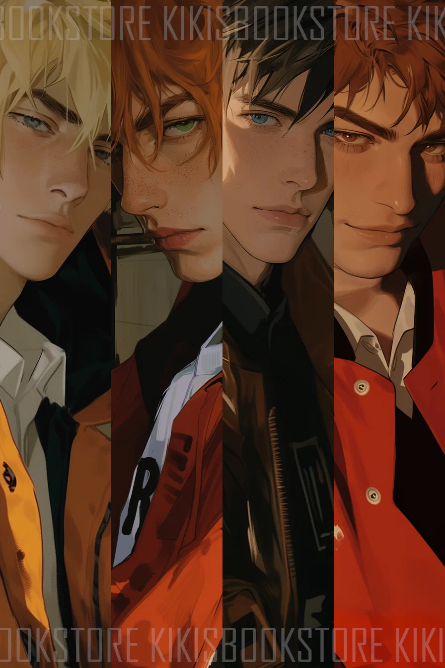 Kenny, Kyle, Stan, Cartman