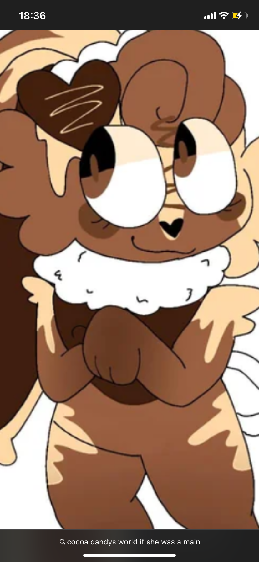 Cocoa but she is a main.
