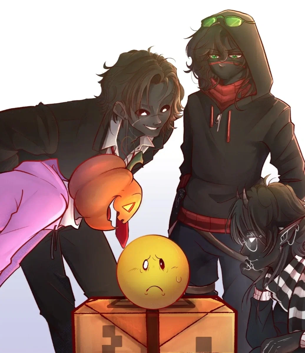Twixxel + ThatMob + GroxMC + Whispy ( Verity / Something Is Knocking At Your Door ) 
