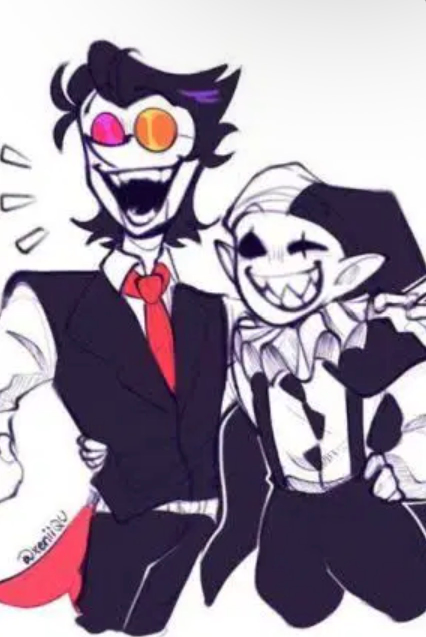 Spamton (and Jevil)