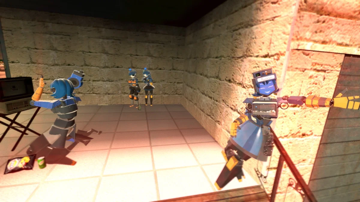 BLU team robots
