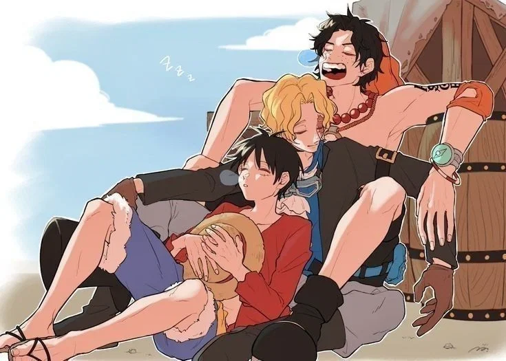 ASL Brothers || Ace survives Marineford, and they all end up meeting in Dressrosa again