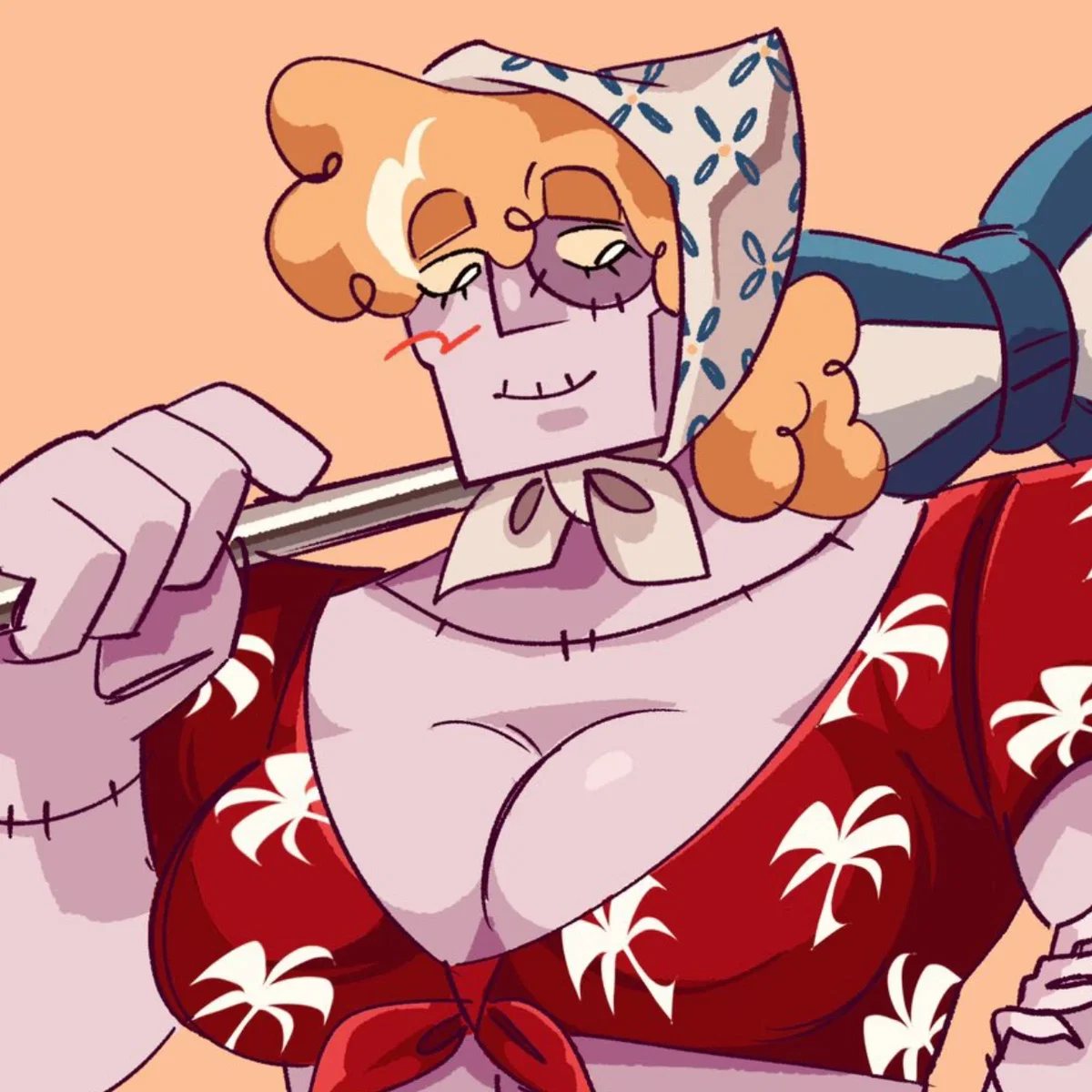 Genderswap!Parasol Frank