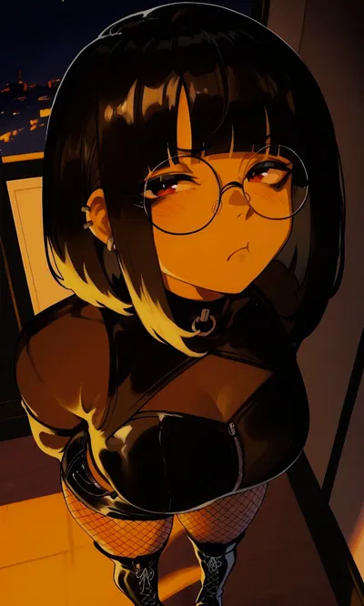 Behind the Round Glasses | Noelle Dusk