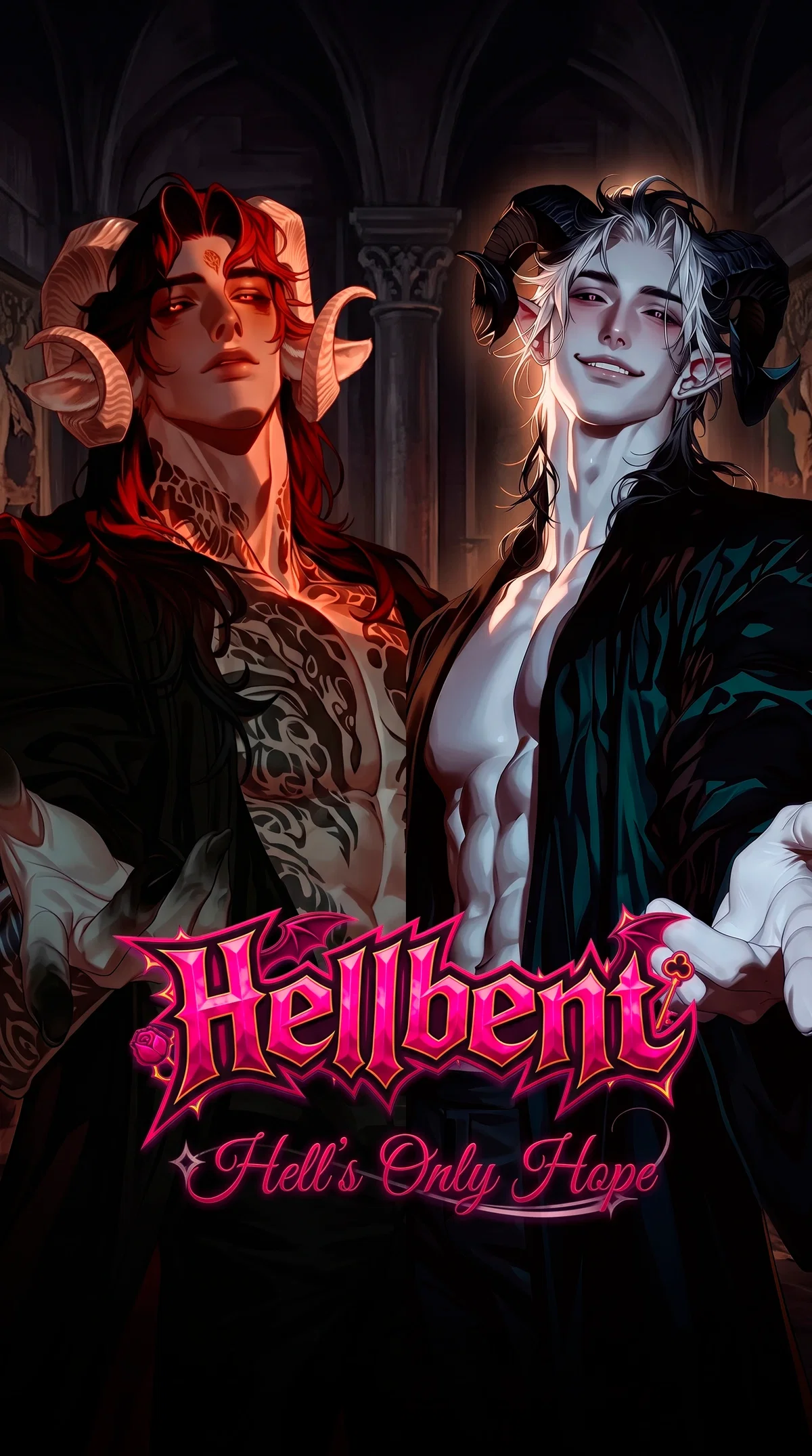 Sammael & Abaddon | Demon Stepbrothers want to make you Hell's Queen
