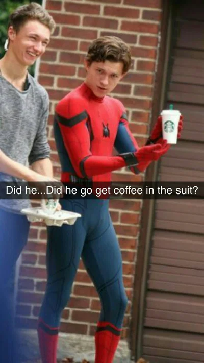 Peter Parker and friends