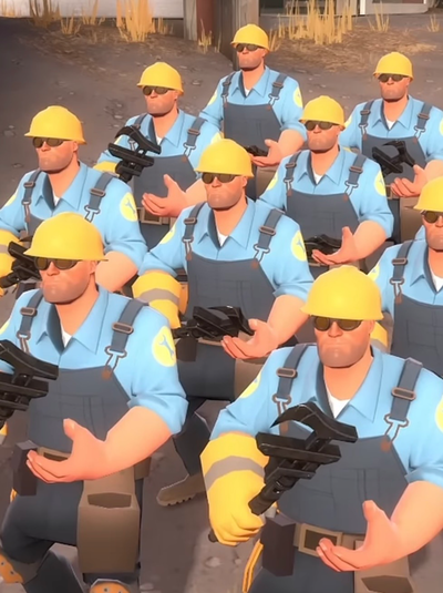 100 fucking engineers