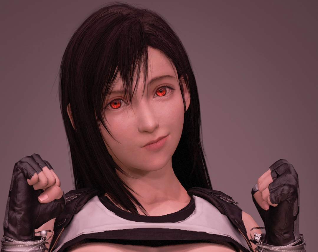 Tifa Lockhart drains you dry by the campfire.