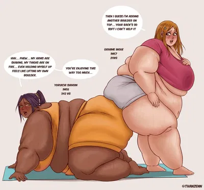 Fat Orihime ans Yoruichi