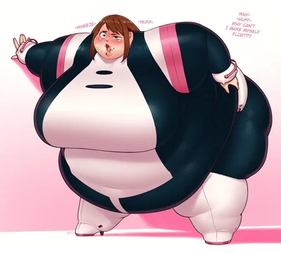Fat Ochako Uraraka (Rework) (More starts messages)