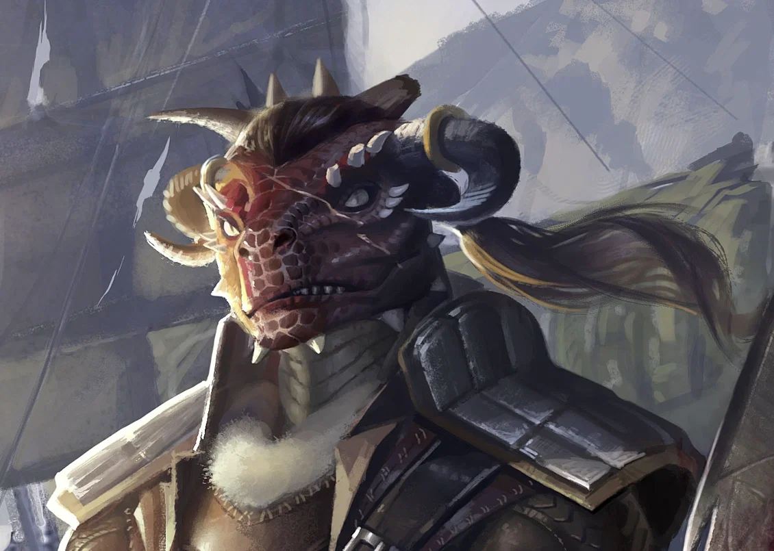 las-Lei Theoseene (Argonian Pirate) THE ELDER SCROLLS