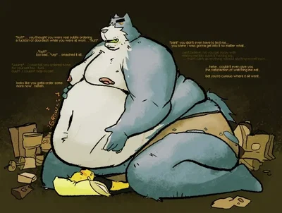 Twink that is very into fat/chubby mens and inflation I think