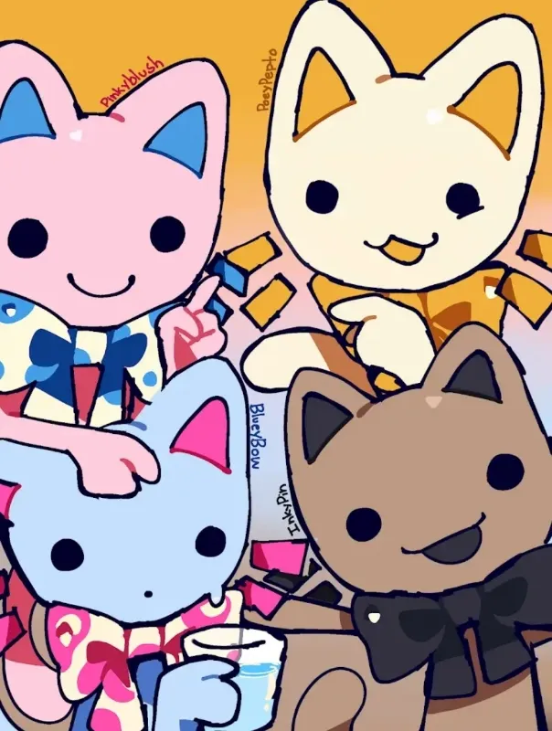 PoeyPepto and sisters