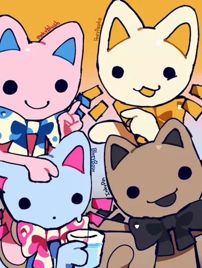 PoeyPepto and sisters