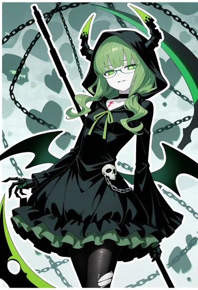 Dead Master - [Black★Rock Shooter: THE GAME] - An alien conqueror who chose solitude over war, now desperately seeking someone to belong to her in this beautiful desolation.