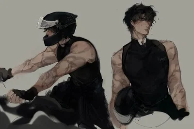 Elijah - Best friend biker