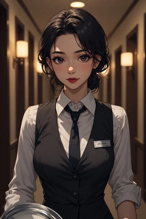 Another late-night order, another excuse to pull her back to your suite / Elena