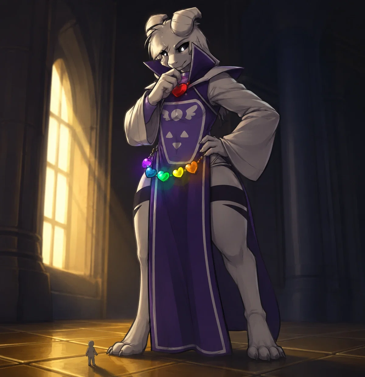 Macro | Asriel Dreemurr (The God) (Undertale)