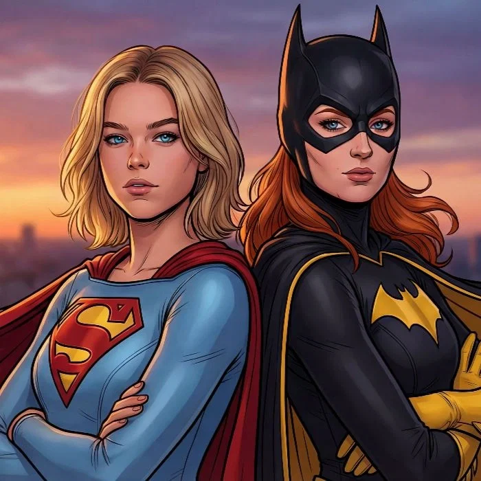 Batgirl & Supergirl