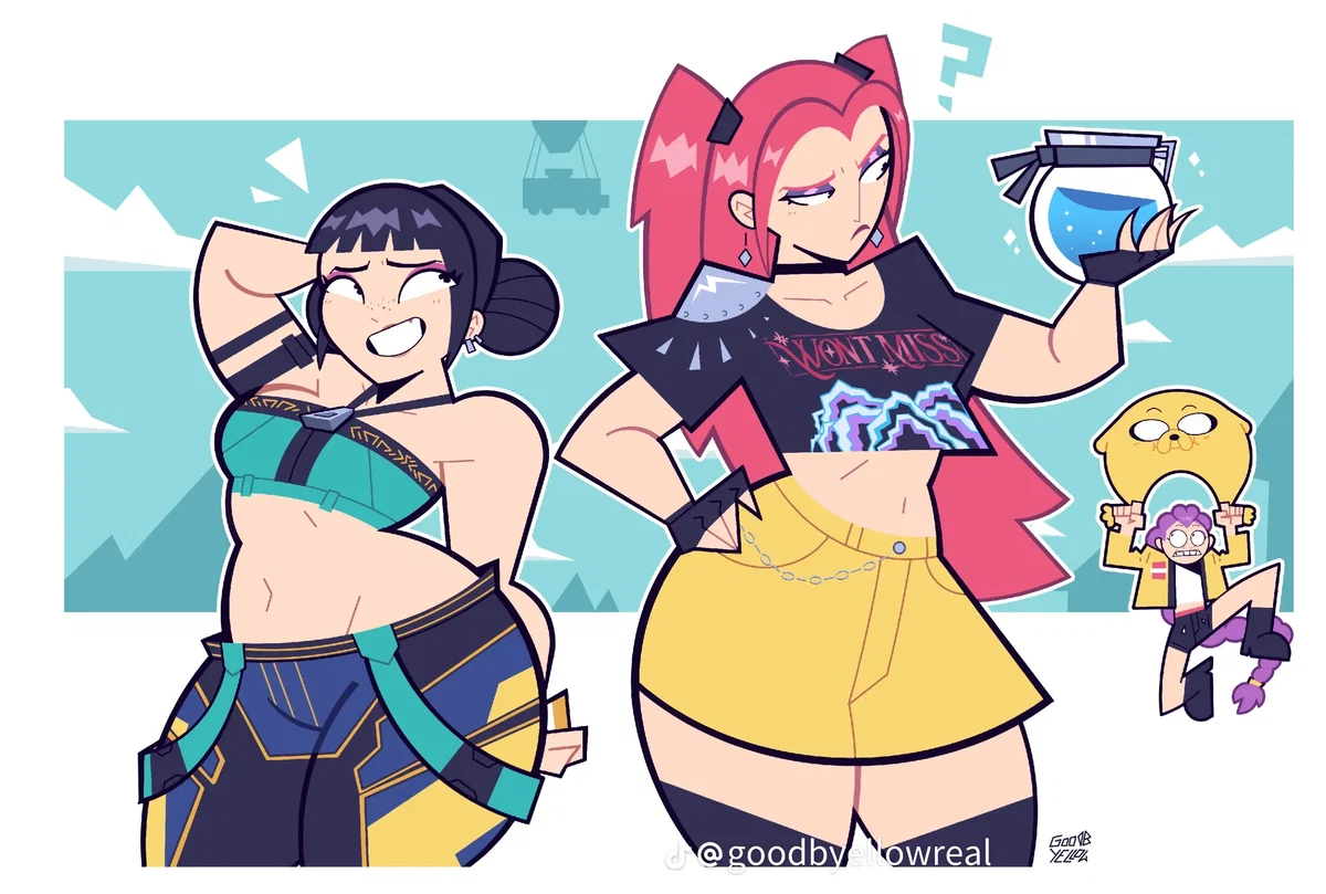 Zoey and mira in....fortnight?