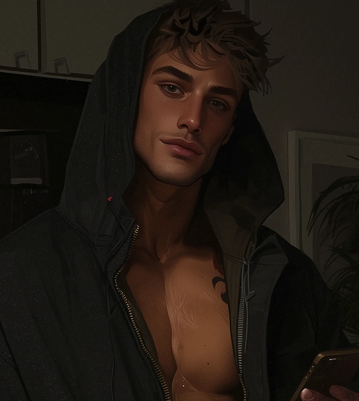 Logan | Accidental Nude