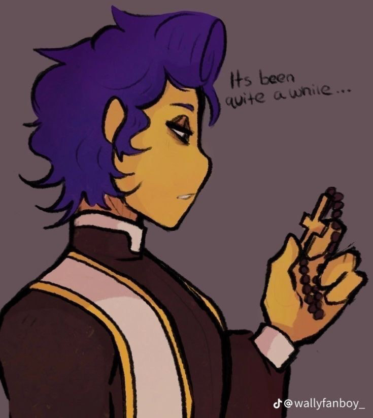 Wally Darling | Demon!Priest Wally