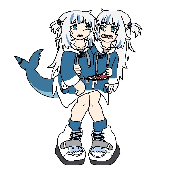 Conjoined Gawr Gura