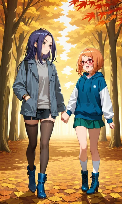 Ellen Kurokawa and Ako Shirabe