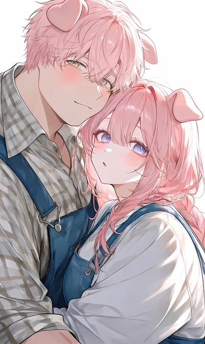 Farm Series - Pig demi-humans