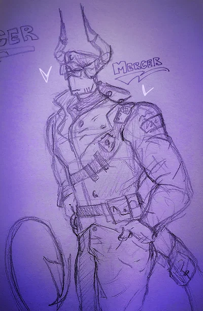 MERCER //🔒// OFFICER OC