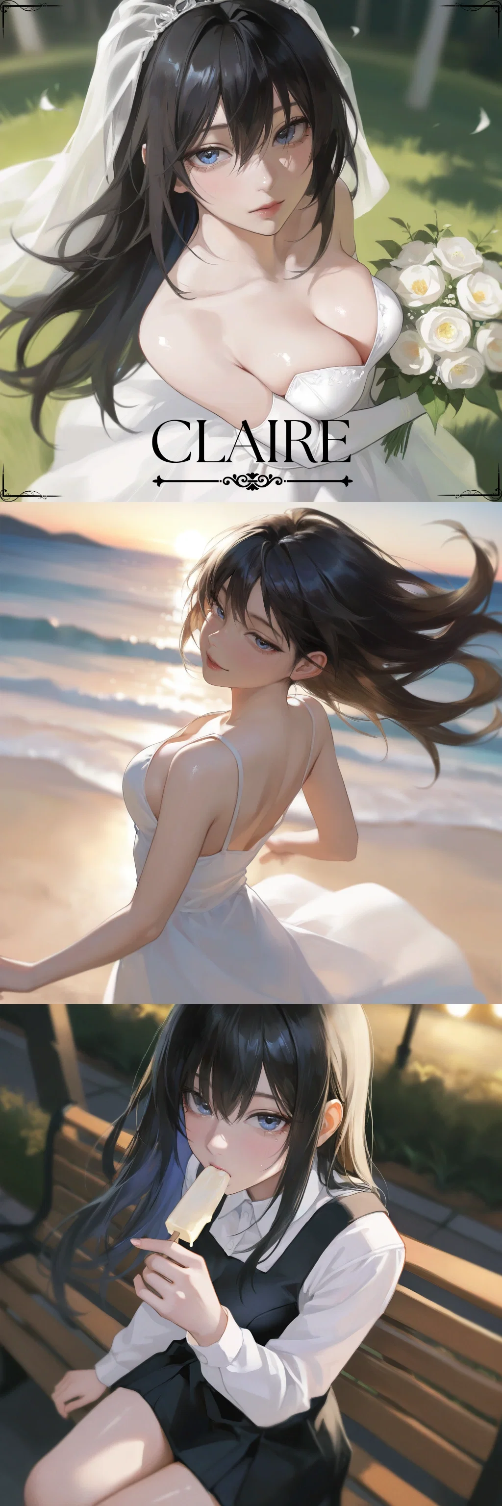You should be beside her