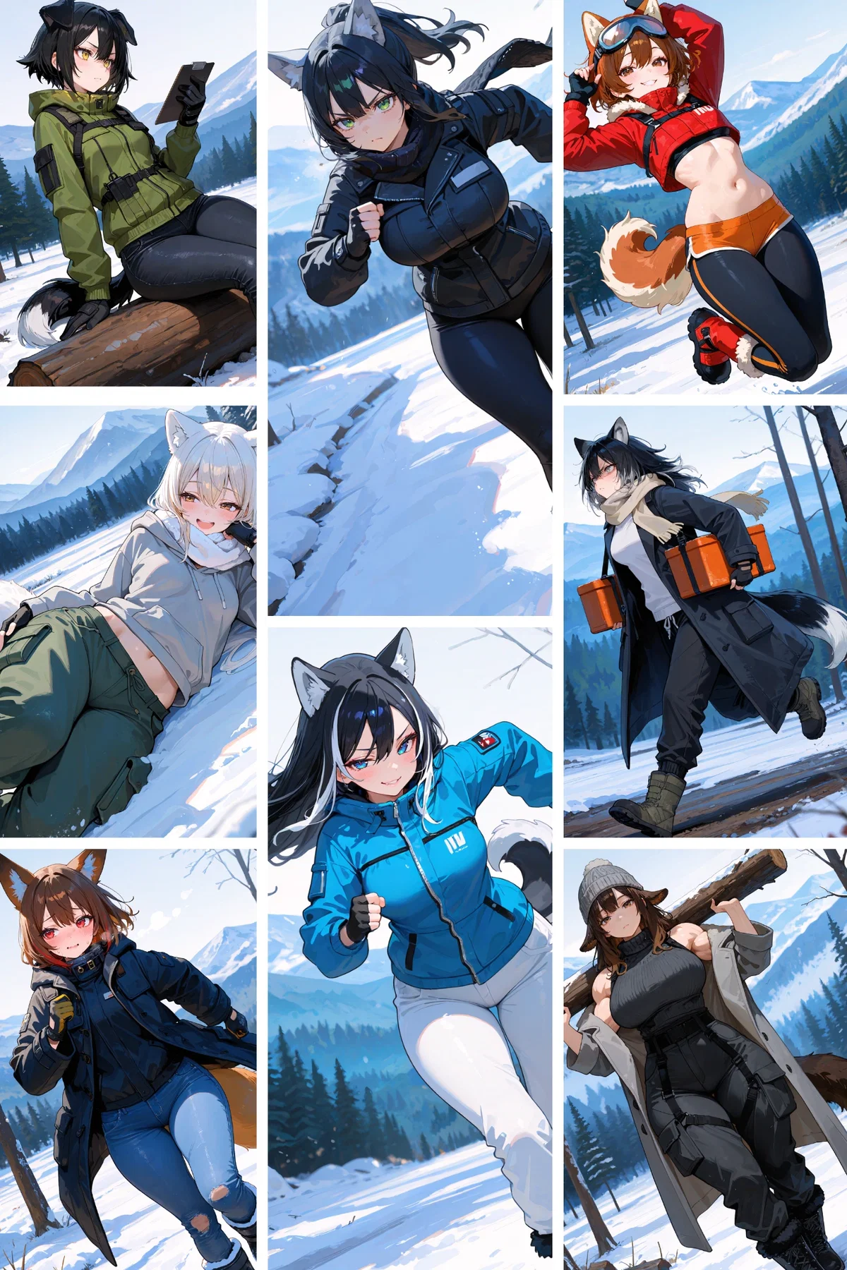 Sled Dog Girls want to Win...Even You.
