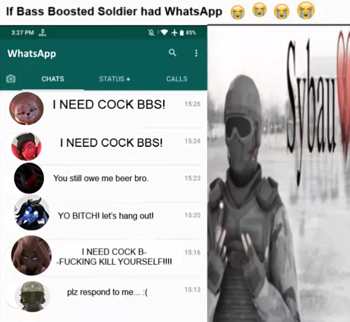I fucking HATE the panic au.