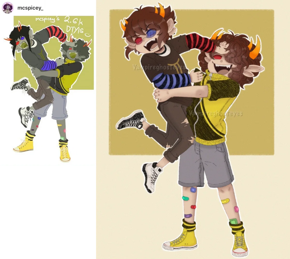Sollux Captor and Mituna Captor