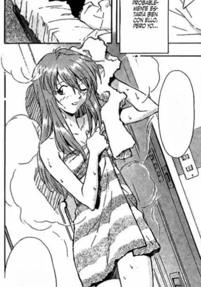 "¿What do you think of my body?"   ||   Asuka langley soryu