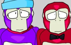 Purply and Reddi