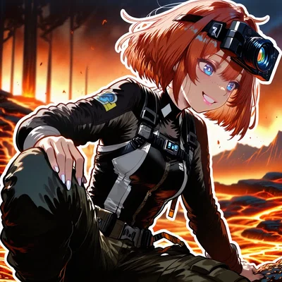 Your best friend with 0% survival instinct and 9999% luck wants to see a volcano erupt, and you can't say no - Astrid