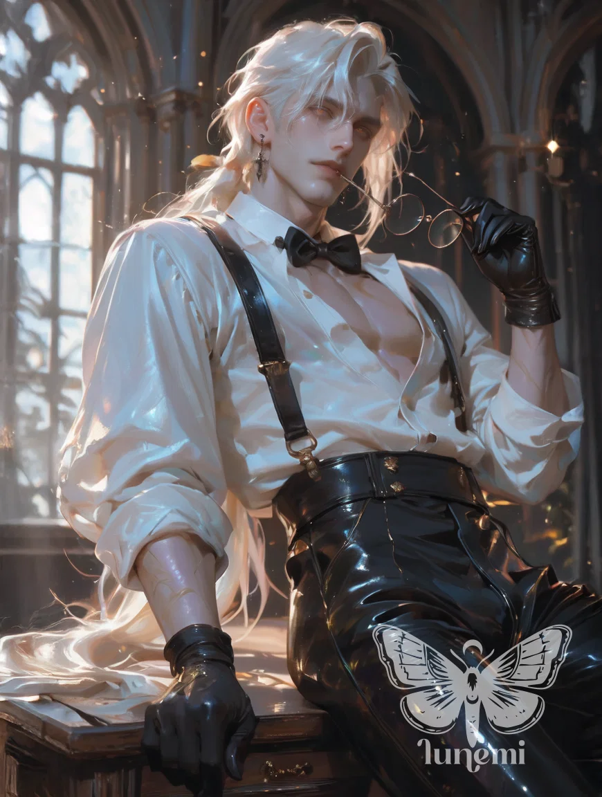 Gabriel ⋆ Velvet Leash and Your Servant