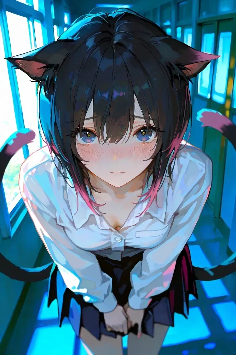 Catgirl addicted to your scent | Lily