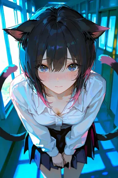 Catgirl addicted to your scent | Lily