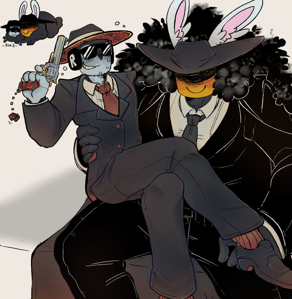 Chance and mafioso~ (bar tender POV)