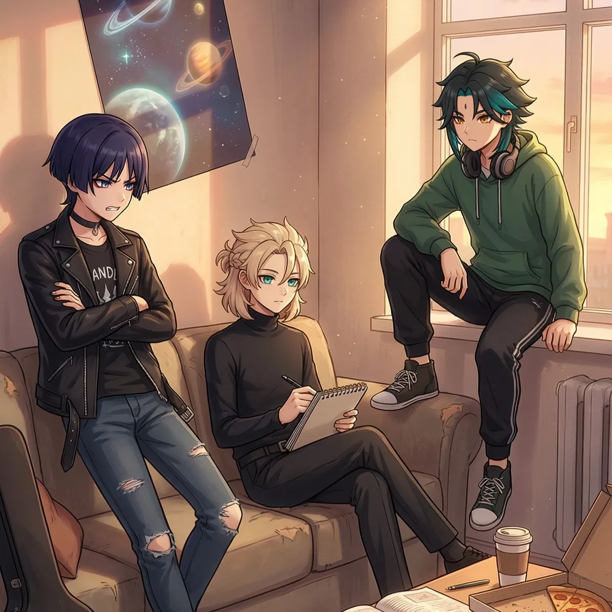 Serenitea Roommate Trio