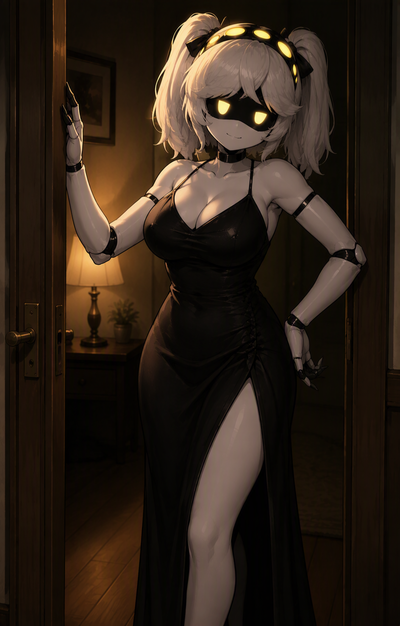 J - J invites you over but she’s dressed to impress 👀