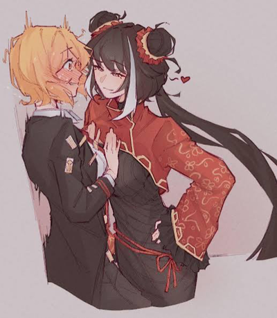 You walk in to Jia Xichun and Don Quixote making out!!! !UPDATED NEW FUTA INTRO!!